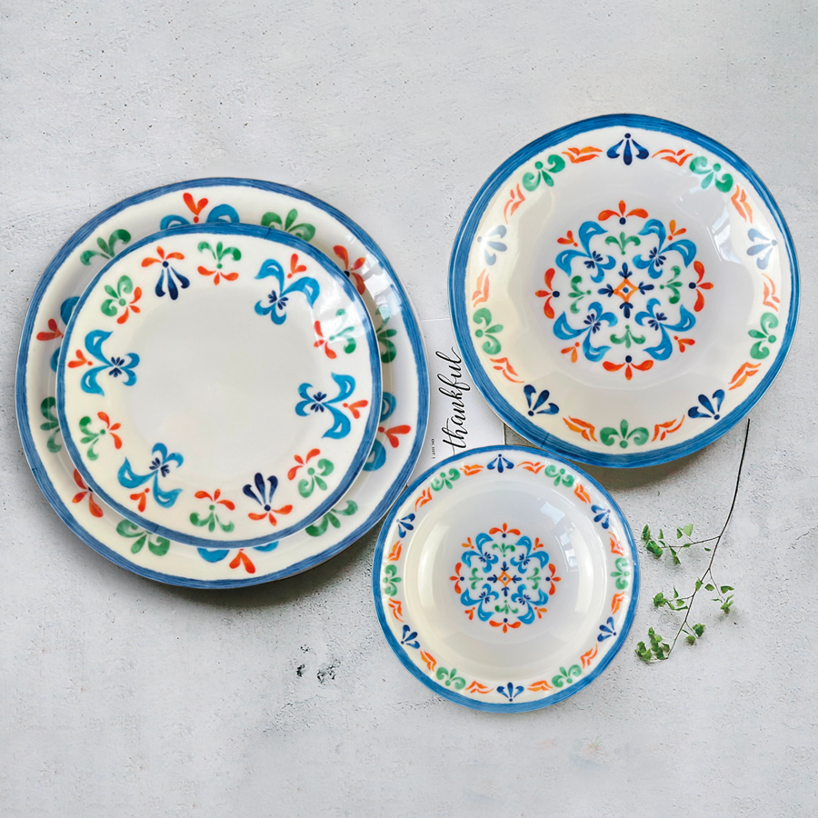 melamine tableware set